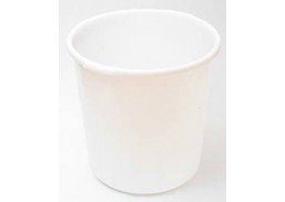 Statinė 50 litrų plastikinė be dangčio, maistinė 