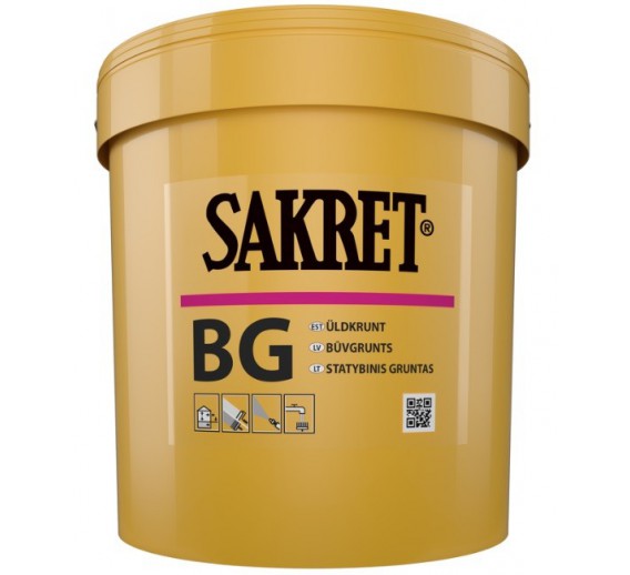 Statybinis gruntas Sakret BG 10l 