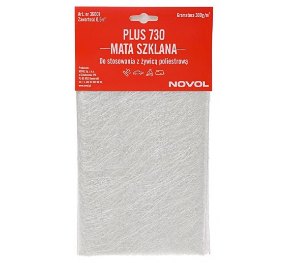 Darbo įrankiai. Prekės automobiliams. Automobilinė chemija. Stiklo pluošto audinys Novol 36001, 300g/m0,5m2 
