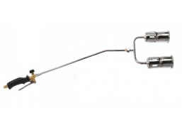 Elektros prekės. Suvirinimo įranga ir reikmenys. Degikliai, dujos. Stoginis dvigubas degiklis IDEALGAS, 96 cm 