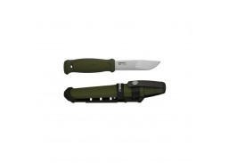 Darbo įrankiai. Mechaniniai įrankiai. Peiliai ir geležtės. Statybiniai peiliai, iškylavimo peiliai. Stovyklavimo peilis Morakniv® Kansbol nerūdijantis pl 109*2,5mm geležtė su Multi-Mount dėklu