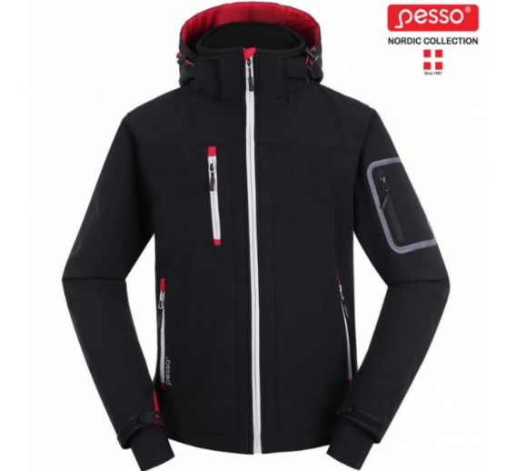 Darbo saugos prekės. Darbo drabužiai. Striukės. Striukė Acropolis juoda