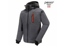 Darbo saugos prekės. Darbo drabužiai. Striukės. Striukė Orion Ripstop softshell pilka M 