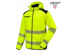 Darbo saugos prekės. Darbo drabužiai. Striukės. Striukė Pesso LYRA, geltona XL d. 