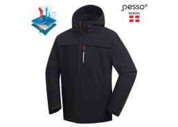 Darbo saugos prekės. Darbo drabužiai. Striukės. Striukė SoftShell Pesso ATLANTA, juoda