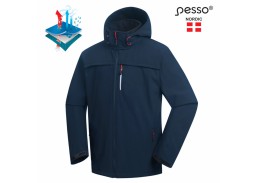 Darbo saugos prekės. Darbo drabužiai. Striukės. Striukė SoftShell Pesso ATLANTA, mėlyna