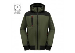 Striukė Softshell su gobtuvu Pesso Acropolis, žalia M 
