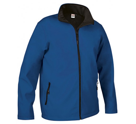 Darbo saugos prekės. Darbo drabužiai. Striukės. Striukė Valento Softshell HORIZON royal blue