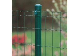 Metalų gaminiai . Tvoros, tvoralentės, tinklai tvoroms. Tvorų stulpai. Stulpas žalias apvalus D38x1700mm, RAL6005 