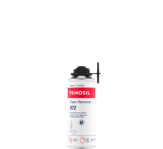 Sukietėjusių putų valiklis PENOSIL FOAM REMOVER 972, 340 ml 