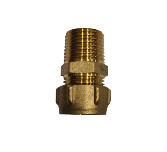 Santechnikos prekės. Vamzdynų sistemos. Vamzdžių sujungimo detalės. Žalvarinės jungtys. Žalvariniai ardomi sujungimai. Sujungimas CONEX 15x1/2