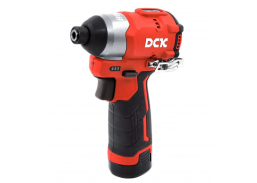 Darbo įrankiai. Elektriniai ir akumuliatoriniai įrankiai. Akumuliatoriniai suktuvai - gręžtuvai. Suktukas DCK 12V 2x2Ah 26/8-KDPL04-8EK