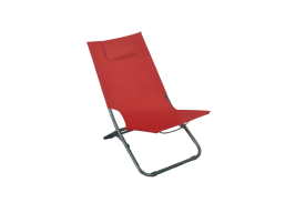 Sodo ir daržo prekės. Laisvalaikio prekės. Lauko, terasos baldai. Sulankstoma kėdė 50x78x72 Red 
