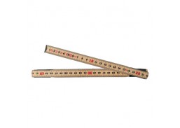 Darbo įrankiai. Mechaniniai įrankiai. Kampainiai, liniuotės. Sulankstomi metrai. Sulankstomas medinis metras Specialist 2m 