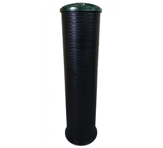 Santechnikos prekės. Lauko kanalizacija, drenažas, pralaidos vamzdžiai. Kanalizacijos šulinių stovai, šulinio dangčiai. Šulinys siurblinei 600PEX 2m 