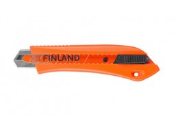 Sustiprintas peilis FINLAND laužomomis 18 mm geležtėmis 