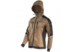 Darbo saugos prekės. Darbo drabužiai. Švarkai. Švarkas Slim-Fit rudas/juodas