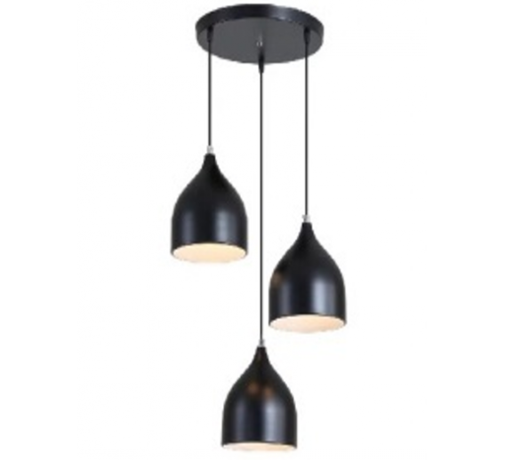 Apšvietimas. Pakabinami šviestuvai. Šviestuvas 046 E14 3x20W 