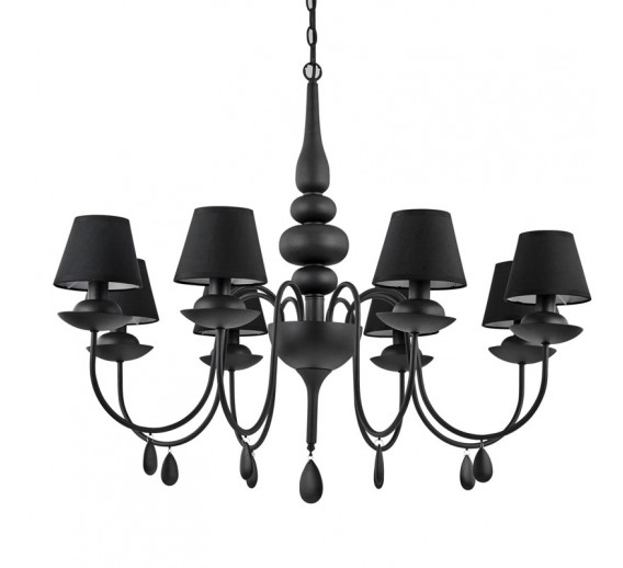 Apšvietimas. Pakabinami šviestuvai. Šviestuvas Blanche SP8 Nero 111896 