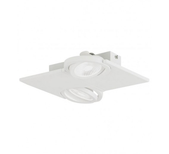 Apšvietimas. Lubiniai šviestuvai. Šviestuvas Eglo BREA 2xLED 5W/230V 