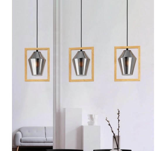 Apšvietimas. Pakabinami šviestuvai. Šviestuvas EGLO VIGLIONI 99702 3X40W 