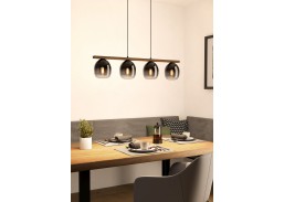Apšvietimas. Pakabinami šviestuvai. Šviestuvas FILAGO E27 4X40W EGLO 900186 