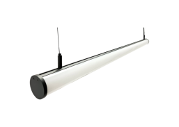Apšvietimas. Pakabinami šviestuvai. Šviestuvas LORA juodas 40W 4000K 113 cm 