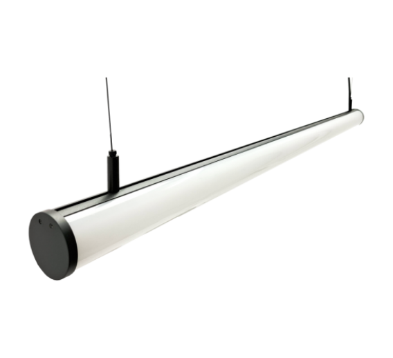 Apšvietimas. Pakabinami šviestuvai. Šviestuvas LORA juodas 40W 4000K 113 cm 