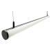 Apšvietimas. Pakabinami šviestuvai. Šviestuvas LORA juodas 40W 4000K 113 cm 