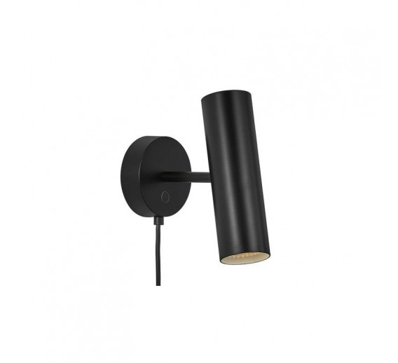 Apšvietimas. Sieniniai šviestuvai. Šviestuvas MIB 6 black Nordllux 