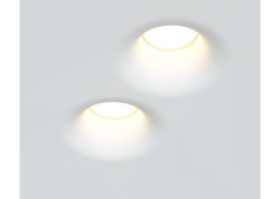 Apšvietimas. Įmontuojami šviestuvai. Šviestuvas Round Wave Double 35W GU10 