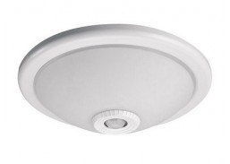 Apšvietimas. Sensoriniai šviestuvai. Šviestuvas Vizela 2x40W IP20 GTV 360IR 