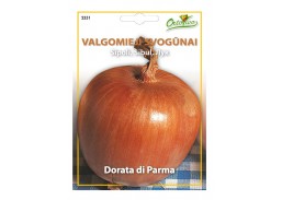 Sodo ir daržo prekės. Sėklos, daigyklos, durpinės tabletės. Svogūnų sėklos ir sodinukai. Svogūnai Dorata di Parma, 1,5 g 