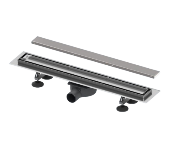 Santechnikos prekės. Vonios įranga. Trapai ir dušo latakai. TECE Linus 15103080 dušo latakas 800mm