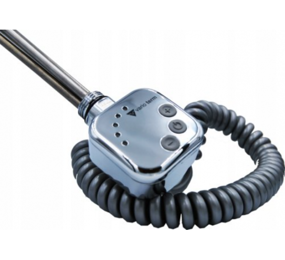 Šildymas ir vėdinimas. Šildymo sistemos detalės. Tenas Vario Term 300W chromuotas