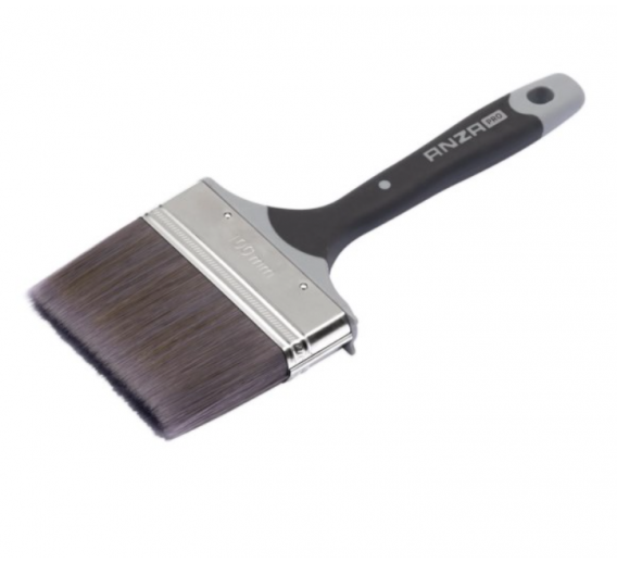 Dažai. Dažai, dažymo įrankiai, dažymo juostos. Dažymo ir glaistymo įrankiai. Teptukai. Teptukas Anza Classic 100mm