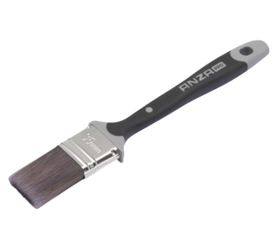 Dažai. Dažai, dažymo įrankiai, dažymo juostos. Dažymo ir glaistymo įrankiai. Teptukai. Teptukas Anza Classic 35mm