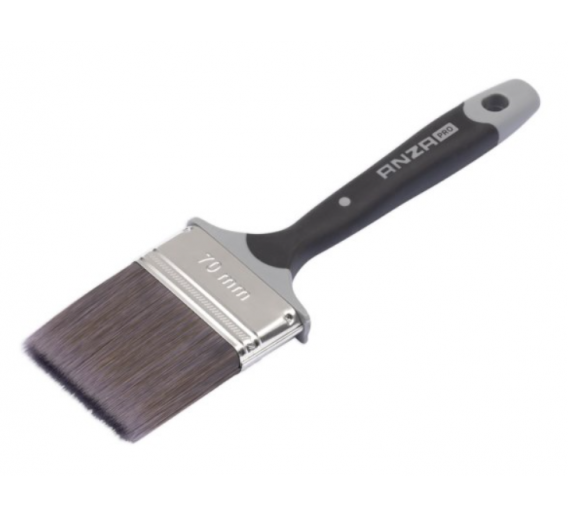 Dažai. Dažai, dažymo įrankiai, dažymo juostos. Dažymo ir glaistymo įrankiai. Teptukai. Teptukas Anza Classic 70mm