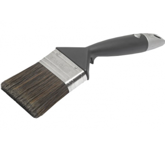 Dažai. Dažai, dažymo įrankiai, dažymo juostos. Dažymo ir glaistymo įrankiai. Teptukai. Teptukas Anza Elite Wood Care 75mm