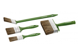 Dažai. Dažai, dažymo įrankiai, dažymo juostos. Dažymo ir glaistymo įrankiai. Teptukai. Teptukų rinkinys CES 4vnt