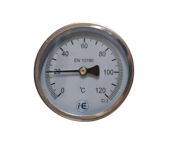 Šildymas ir vėdinimas. Šildymo sistemos detalės. Termometras D80 0-120C 1/2