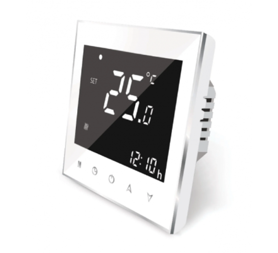 Šildymo ir vėdinimo įranga. Šildymas ir vėdinimas. Šildymo kabeliai, termostatai, šildymo kilimėliai. Termostatai. Termostatas SPRING TR2000-2WW, su WIFI katilo valdymui 