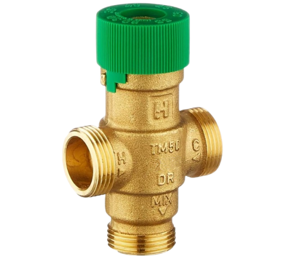 Šildymas ir vėdinimas. Šildymo sistemos detalės. Termostatinis pamaišymo vožtuvas TM50 G3/4"