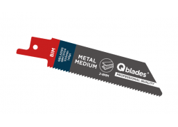 Darbo įrankiai. Įrankių priedai. Pjūkleliai medžiui ir metalui. Tiesinio pjūklo pjūkliukai. Tiesinio pjūklo pjūklelis 100mm QBL385265