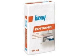 Statybinės medžiagos. Mišiniai. Gipsinis tinkas. Tinkas Knauf Rotband latviškas 10 kg 