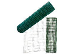 Metalų gaminiai . Tvoros, tvoralentės, tinklai tvoroms. Virintas tinklas. Tinklas ARGI FENCE h-1500 100x50 mm, rulone 25m 