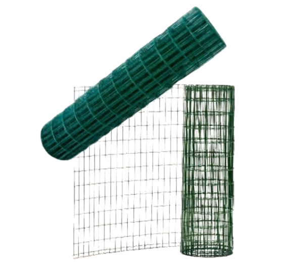 Metalų gaminiai . Tvoros, tvoralentės, tinklai tvoroms. Virintas tinklas. Tinklas ARGI FENCE h-1500 100x50 mm, rulone 25m