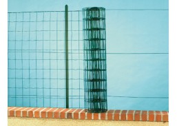 Metalų gaminiai . Tvoros, tvoralentės, tinklai tvoroms. Virintas tinklas. Tinklas dengtas PVC Nortene DECOMENT 1x10m 