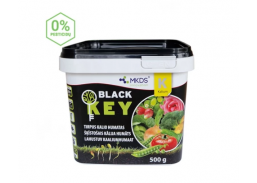 Sodo ir daržo prekės. Trąšos ir durpių substratai. Trąšos. Organinės trąšos. Tirpus kalio humatas Black KEY 500 g 