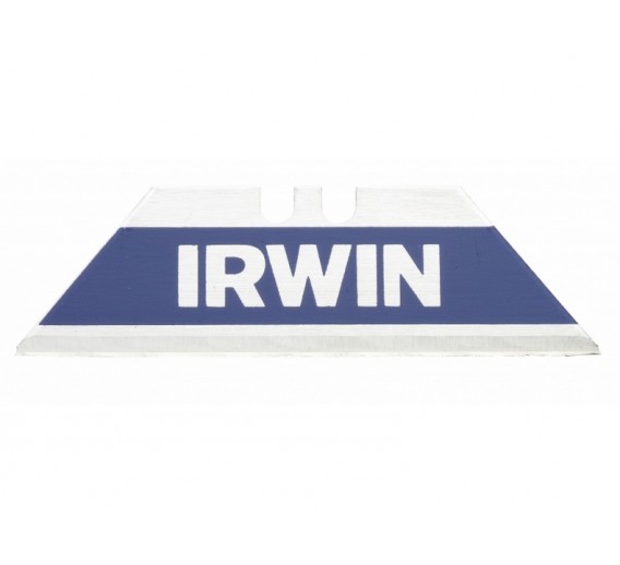 Darbo įrankiai. Mechaniniai įrankiai. Peiliai ir geležtės. Atsarginės geležtės peiliams. Trapecinė geležtė Irwin, 10 vnt. 